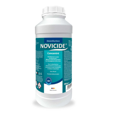 Liquide Concentré 2L Virucide et Bactéricide - Novicide